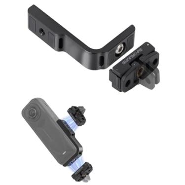 Imagem de Suporte vertical-horizontal compatível com Insta360 X5 X4, suporte de conversão horizontal vertical em forma de L com adaptador magnético para acessórios Insta360 X5 X4