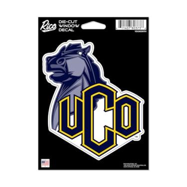 Imagem de Rico Industries NCAA Central Oklahoma Bronchos 12,7 cm x 17,8 cm Decalque de vinil cortado - Acessório para carro/caminhão/casa
