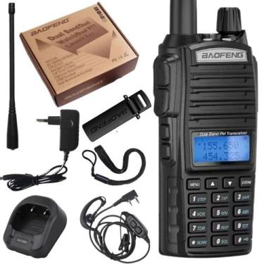 Imagem de Rádio Comunicador Baofeng Uv82 HT Profissional UHF VHF FM