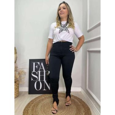 Imagem de Calça Lipo Suplex Power  Preta P - BOUTIQUELETICIA