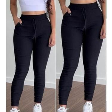 Imagem de calça feminina jogger bengaline tendecias - filo modas, Rose, P