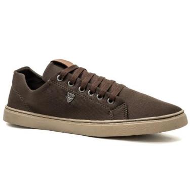 Imagem de Sapatenis Masculino Confortavel Dura Uma Vida. - Edy Shoes, Marrom, 39