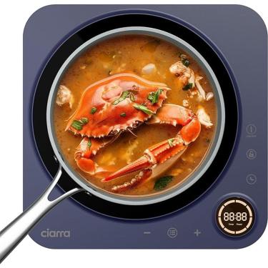 Imagem de Fogão de indução portátil Ciarra CATIH1A-M com sensor de toque