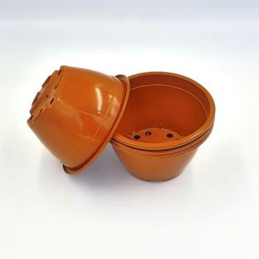 Imagem de Kit 10 unidades vaso Cuia 1 ta cerâmica