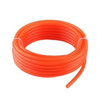 Imagem de AOPANDA Tubo de tubulação pneumática 5/81.3 cm OD compressor de ar laranja tubo de mangueira de linha PU para transferência de fluido de água 10 metros 10 m