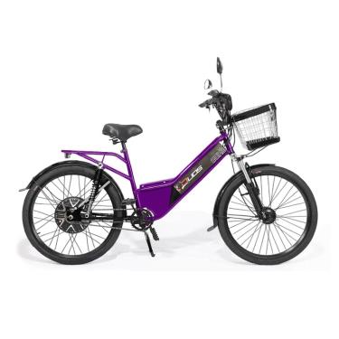 Imagem de Bicicleta Elétrica - New Full 800w - Violeta - Duos Bikes