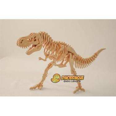 Imagem de Quebra-Cabeça 3D  DINOSSAURO TIRANOSSAURO REX Edição Especial de 1 met