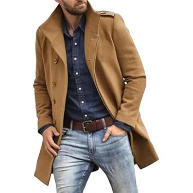 Imagem de Jaqueta Masculina De Transição Outono Masculina Slim Fit Moda Jaqueta Esportiva Masculina De Comprimento Médio Tendência Casual Jaqueta De Manga Comprida Clássico All-match Homens Casaco De