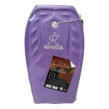 Imagem de Prancha De Surf Bodyboard Surf Radical Junior Bb03 88x50 Cm, Lilás