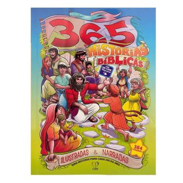 Imagem de Livro 365 Historias Bíblicas Ilustradas E Narradas
