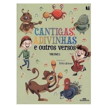 Imagem de Livro - Cantigas, Adivinhas e Outros Versos - Volume 1 - Ana Claudia e Mariana Breim