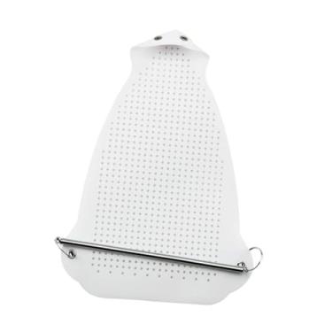 Imagem de Fenteer Capa para sapato de passar roupa, sola de ferro, fácil instalação, proteção, acessórios para passar roupa, ferramenta auxiliar de ferro elétrico, Espessura de 0.8 Mm