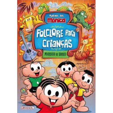 Imagem de Livro Turma da Mônica Folclore para Crianças Mauricio de Sousa
