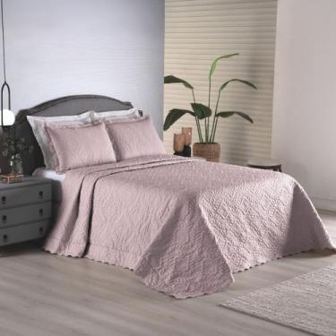 Imagem de Kit Colcha Cama Casal King Grande Cobre Leito Roupa de Cama - EMPÓRIO 