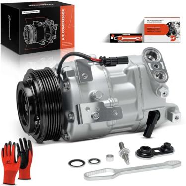 Imagem de A-Premium Compressor de ar condicionado AC com embreagem compatível com GMC Acadia 2022 2023, 2.0L