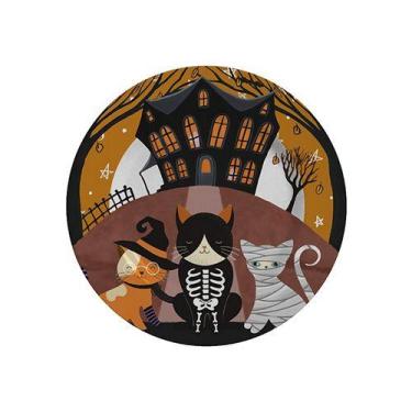 Imagem de Conjunto com 6 Pratos de Sobremesa Sweet Tasty Halloween Ø21cm - Allea