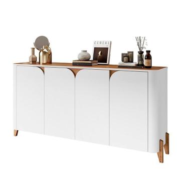 Imagem de Buffet Memphis Branco/Cedro - Casa D Móveis