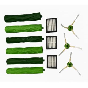 Imagem de caSino187 Escovas, filtros e escovas laterais originais originais compatíveis com Roomba e/i/j Series i5 i7 j5 j7 j9