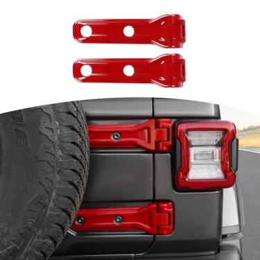 Imagem de RT-TCZ Capas de suporte de pneu sobressalente para Jeep JL Wrangler e Unlimited 2018