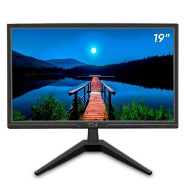 Imagem de Monitor Led 19 Hd Office 60Hz 5Ms Hdmi E Vga Tcn - Preto