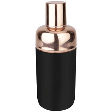 Imagem de Coqueteleira Drink Station em aco inox 500ml D7,5xA20cm cor preta com cobre