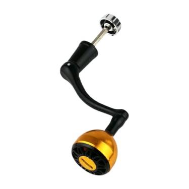 Imagem de MotiveTech Alça de Carretel de Pesca, Acessórios para Bricolage, Peça de Reposição, Manivela, Punho Ergonômico para Pesca em Barco de água Salgada, Rio, Lago, Ouro E Pequeno