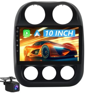 Imagem de Rádio de carro Stereo j Junsun 2GB RAM 64GB ROM 10 polegadas Android 1
