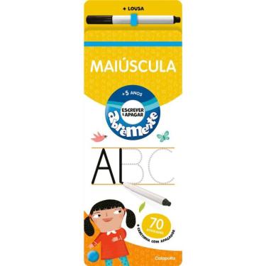 Imagem de Abremente escrever e apagar: Maiúscula