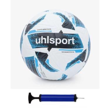 Imagem de Bola Campo Uhlsport Aerotrack + Bomba de Ar, Azul