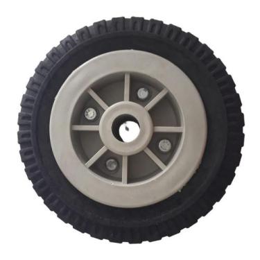 Imagem de Roda Borracha Maciça Para Carrinhos R 250X4 Mf Até 120 Kgs - Movifacil