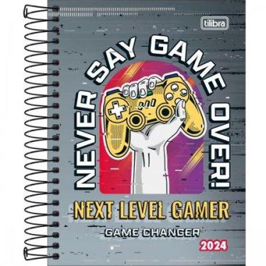Imagem de Caderno Espiral Capa Dura 80F Pepper Masculino CP09 Tilibra