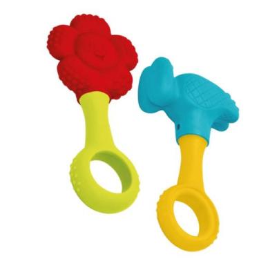 Imagem de Mordedor Chocalho Sensorial Fofiflor Martelito +4 meses Persepção Audi