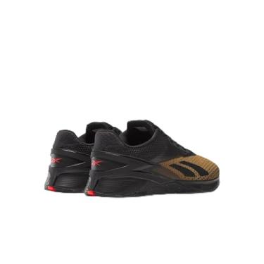 Imagem de Reebok Tênis masculino Nano X3 Fitness & Training, Core Black/Court Brown/Neon Cherry, 37