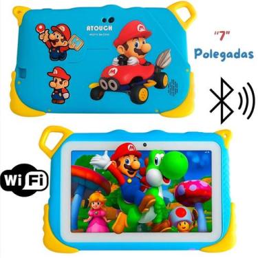 Imagem de Tablet Infantil Educativo WiFi Presente Aniversário Para Menino Pronta