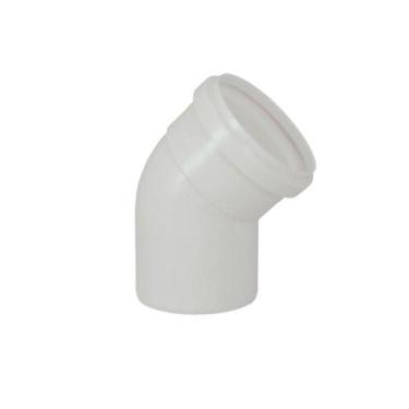 Imagem de Joelho Esgoto 45º Branco - Krona, Tamanho: 75mm