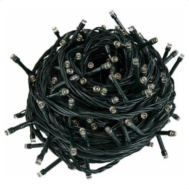 Imagem de 5 Cordão Luminoso Led Pisca Pisca 8 Funções 100 Leds Taschibra 220v 30