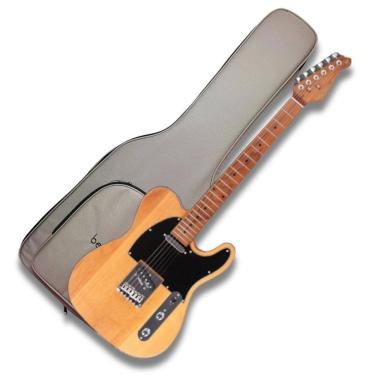 Imagem de Guitarra Benson Telecaster Hardy Series 904Ntbk Crhome + Bag