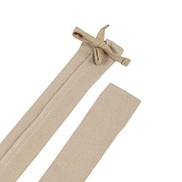 Imagem de Aspen Creative 15007-11A, capa de corrente e cordão de tecido texturizado jacquard caramelo, fácil de instalar para luminária, gerenciamento de cabos, capa de fio de lâmpada