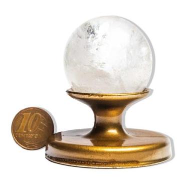Imagem de Esfera Cristal Pedra Natural 35 a 40mm 60 a 90g Tipo B - CristaisdeCur