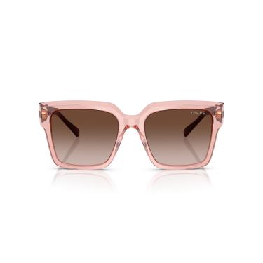 Imagem de Óculos de Sol Vogue Eyewear 0VO5553S 286413 Tam 54 / Rosa - Lentes Marrom Gradiente