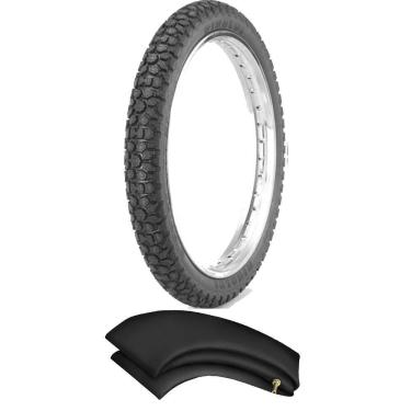 Imagem de Pneu Bros 150 Xtz 150 Xre 190 Cb 400 90/90-19 52r Wh21 Rinaldi + Camara
