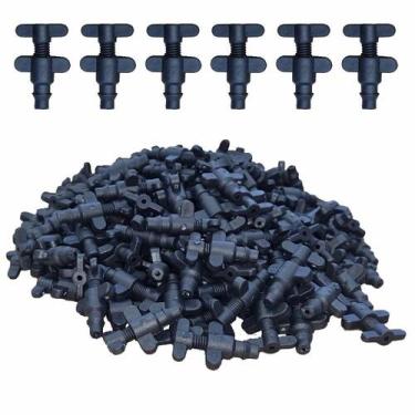 Imagem de Kit 250 Gotejador Regulável Irrigação 1 a 20 LPH  Fácil Instalação e E