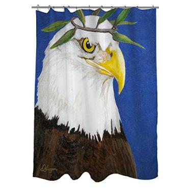 Imagem de Manual Woodworker s & Weavers Cortina de chuveiro, You Silly Bird Pax