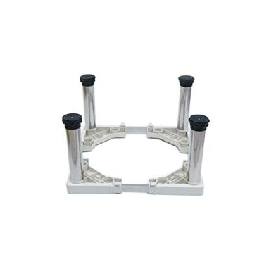 Imagem de Suporte de geladeira ajustável para serviço pesado 4/8/12 pernas antivibração base de máquina de lavar suporte de base de secadora largura/comprimento 42-70 cm Stent - 400 kg