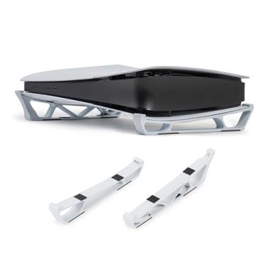 Imagem de Glistco Patins – Suporte horizontal compatível com PS5 Slim (disco, branco)