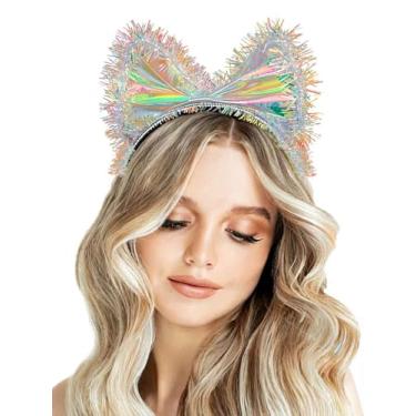 Imagem de Yalice Tiara de Halloween com flor brilhante, coroa de princesa para mulheres