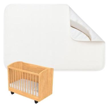 Imagem de Protetor Colchão Impermeável PVC Siliconado Absorvente Berço - Minha E