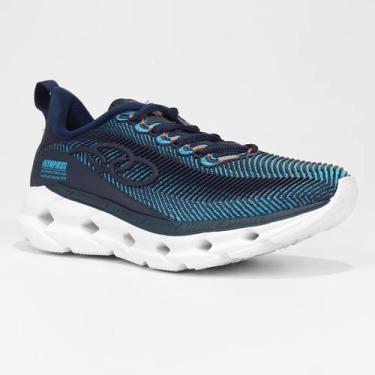 Imagem de Tênis Juvenil Olympikus Perfect 3 184 Menino - Azul e Marinho, 32