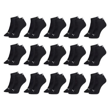 Imagem de Kit 15 Pares De Meias Puma Sapatilha Esportiva Masculina