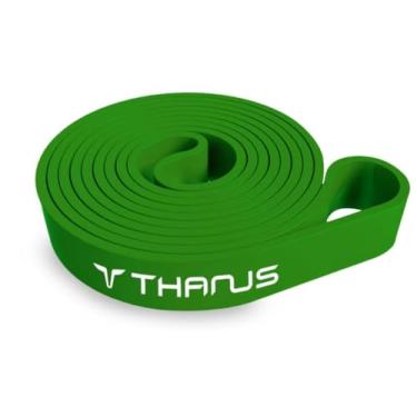 Imagem de Super Band Super Forte - faixa elástica extensor cross training VERDE - 1050 mm (comp.) x 5mm (espessura) x 44mm (larg.) - Elastico para exercicio fisioterapia
